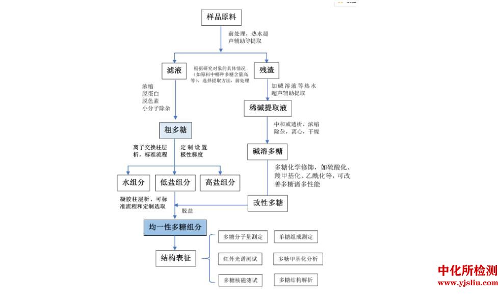 多糖分离纯化分析